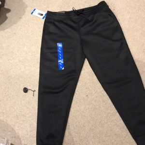 Woman’s black sweat pants size large